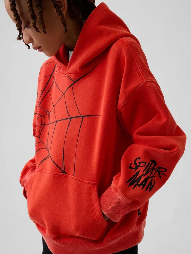 Marvel Vintagesoft Spider-Man relaxte hoodie voor kinderen