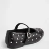 Mary Jane-ballerina's met studs voor peuters