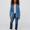 Meisjesjeans met middelhoge taille