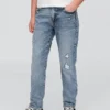 Meisjesjeans met middelhoge taille