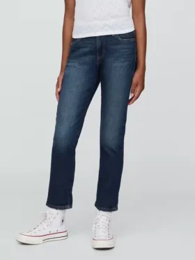 Meisjesjeans met middelhoge taille