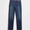 Meisjesjeans met middelhoge taille