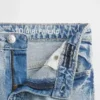 Meisjesjeans met middelhoge taille