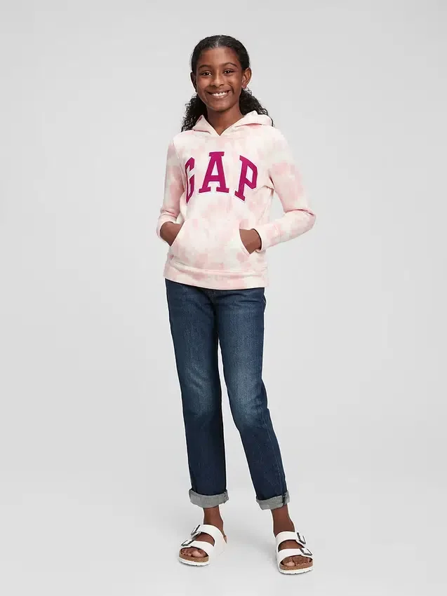 Meisjesjeans met middelhoge taille