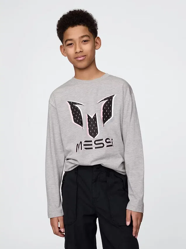 Messi-T-shirt met print voor kinderen