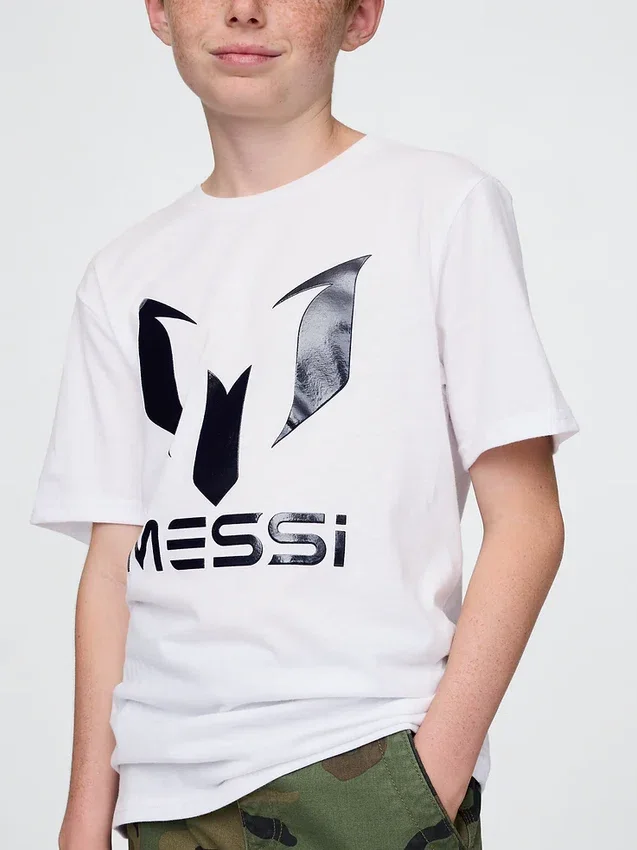 Messi-T-shirt met print voor kinderen