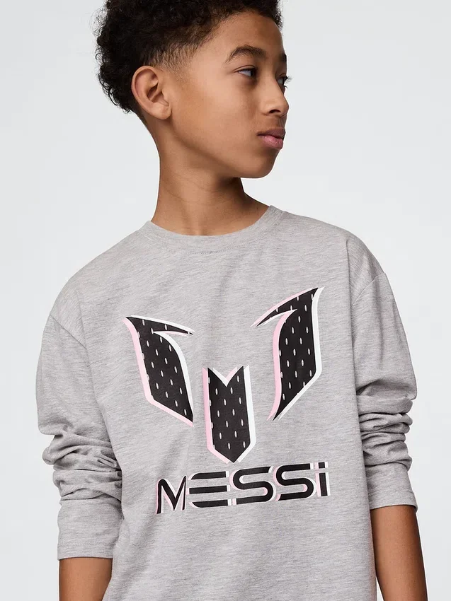 Messi-T-shirt met print voor kinderen