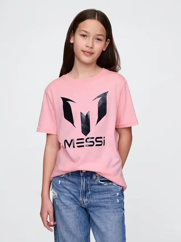 Messi-T-shirt met print voor kinderen
