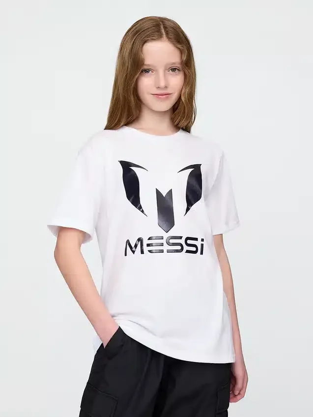 Messi-T-shirt met print voor kinderen