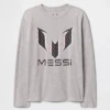 Messi-T-shirt met print voor kinderen