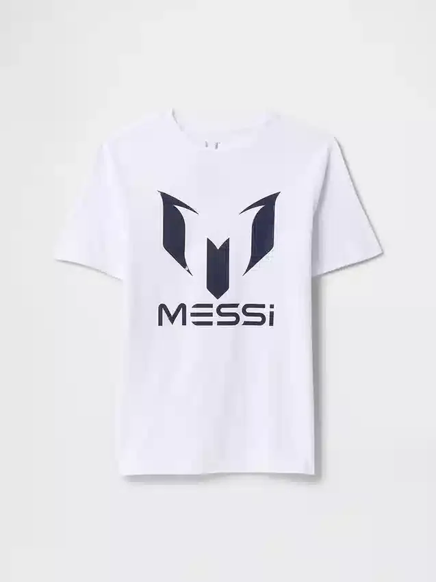 Messi-T-shirt met print voor kinderen