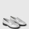 Metallic loafers voor kinderen
