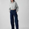 Mid Rise '90s losse carpenter-Jeans