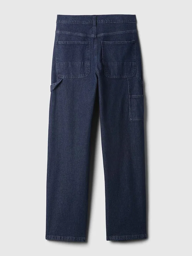 Mid Rise '90s losse carpenter-Jeans