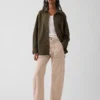 Mid-rise barrel utility enkellange broek