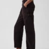 Mid-rise barrel utility enkellange broek