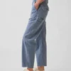 Mid-rise barrel utility enkellange broek