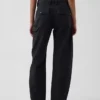 Mid-rise barrel utility enkellange broek