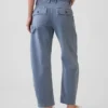 Mid-rise barrel utility enkellange broek