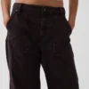 Mid-rise barrel utility enkellange broek
