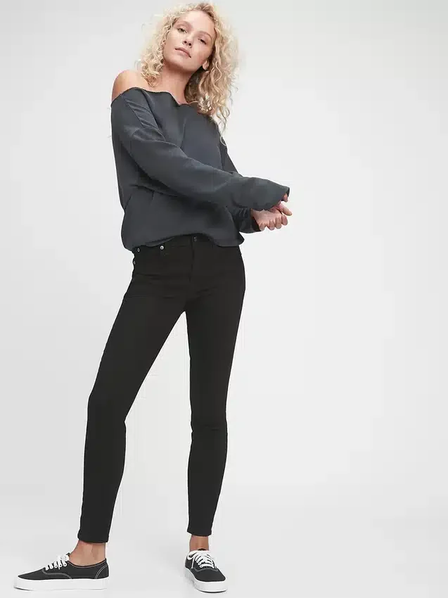 Mid-rise Curvy True Skinny Jeans