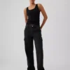 Mid-rise loszittende cargo-Jeans in jaren ’90-stijl