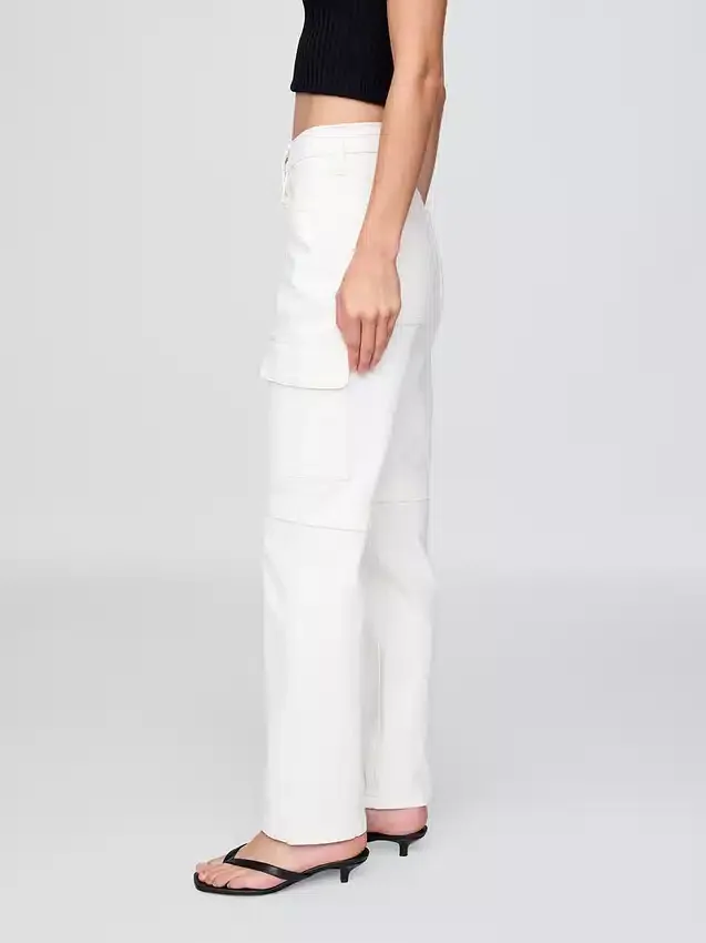 Mid-rise loszittende cargo-Jeans in jaren ’90-stijl
