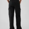 Mid-rise loszittende cargo-Jeans in jaren ’90-stijl