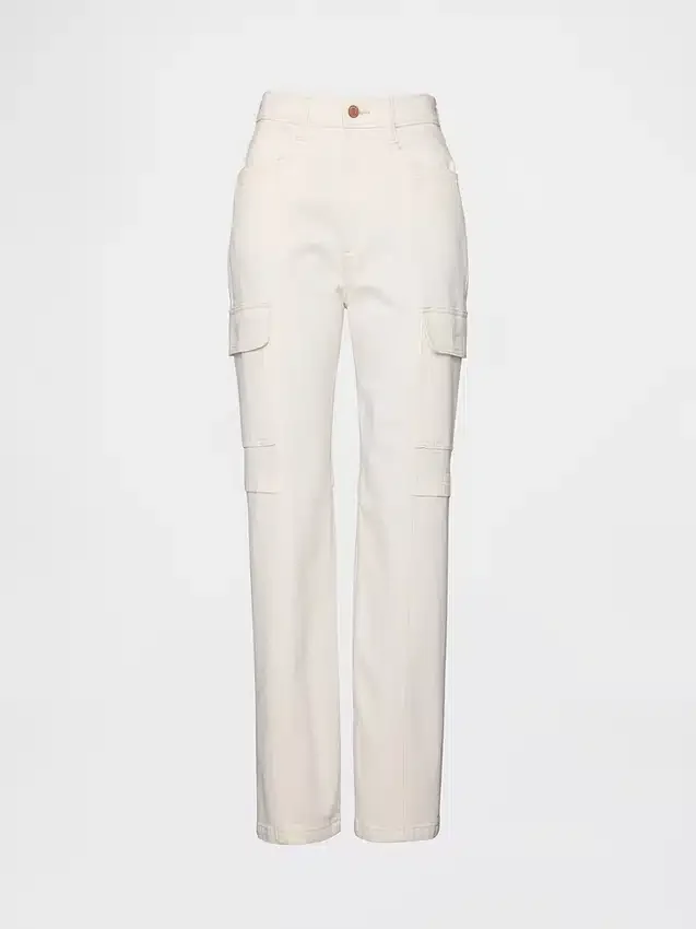 Mid-rise loszittende cargo-Jeans in jaren ’90-stijl
