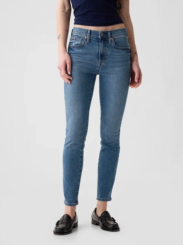 Mid-rise true skinny Jeans