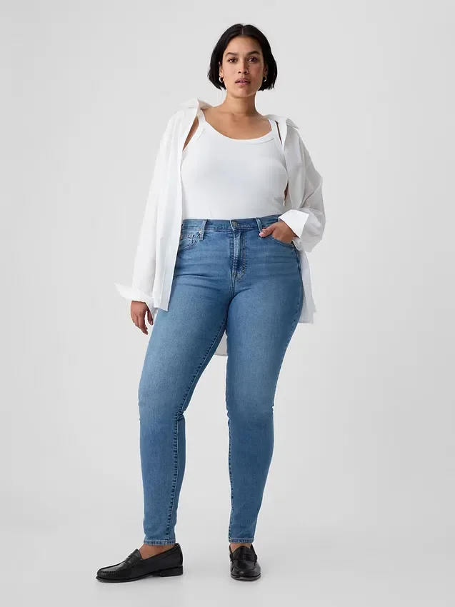 Mid-rise true skinny Jeans