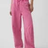 Mid Rise Ultrasoft Easy Horseshoe-Jeans