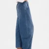 Mid Rise Ultrasoft Easy Horseshoe-Jeans