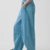 Mid Rise Ultrasoft Easy Horseshoe-Jeans