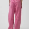 Mid Rise Ultrasoft Easy Horseshoe-Jeans