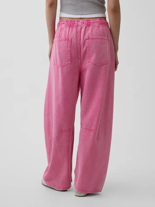 Mid Rise Ultrasoft Easy Horseshoe-Jeans