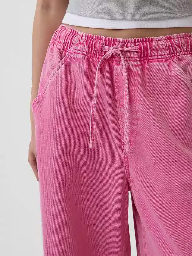 Mid Rise Ultrasoft Easy Horseshoe-Jeans