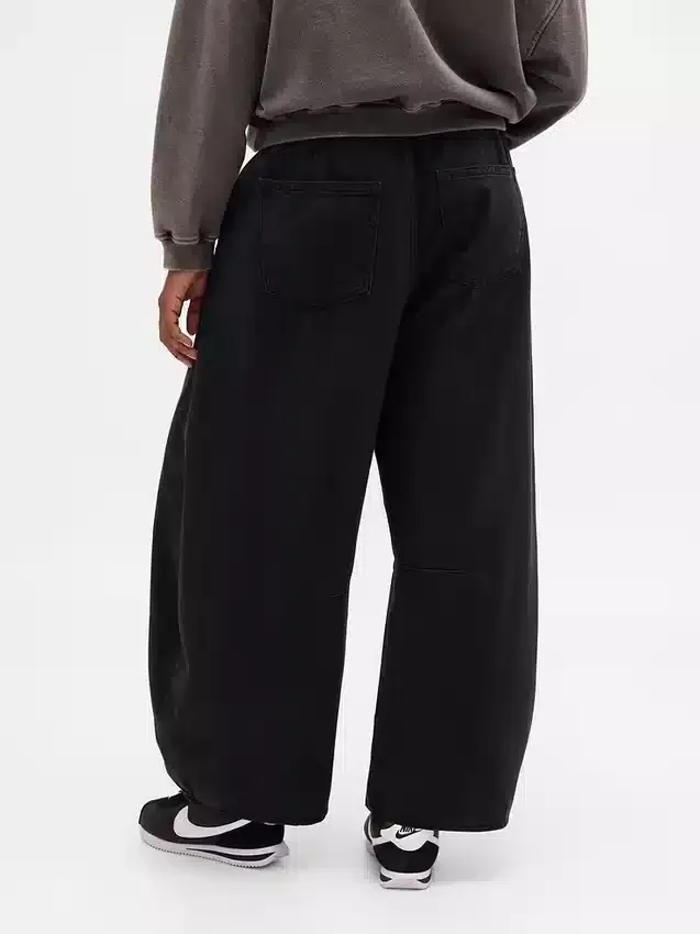 Mid Rise Ultrasoft Easy Horseshoe-Jeans