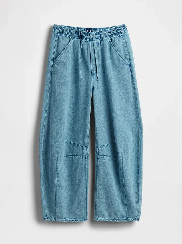 Mid Rise Ultrasoft Easy Horseshoe-Jeans