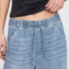 Mid Rise Ultrasoft Easy Horseshoe-Jeans