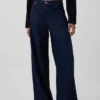 Mid-rise ultrazachte baggy Jeans