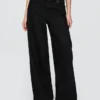 Mid-rise ultrazachte baggy Jeans