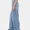 Mid-rise ultrazachte baggy Jeans