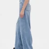 Mid-rise ultrazachte baggy Jeans