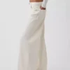 Mid-rise ultrazachte baggy Jeans