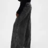 Mid-rise ultrazachte baggy Jeans