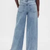Mid-rise ultrazachte baggy Jeans