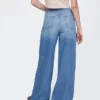 Mid-rise ultrazachte baggy Jeans