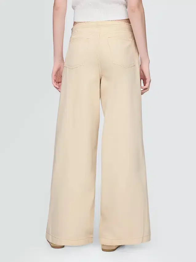 Mid-rise ultrazachte baggy Jeans