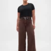 Mid-rise ultrazachte baggy Jeans
